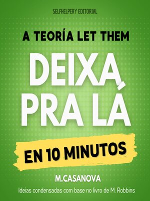 cover image of A Teoria Let Them (Deixa pra Lá) – Em 10 Minutos